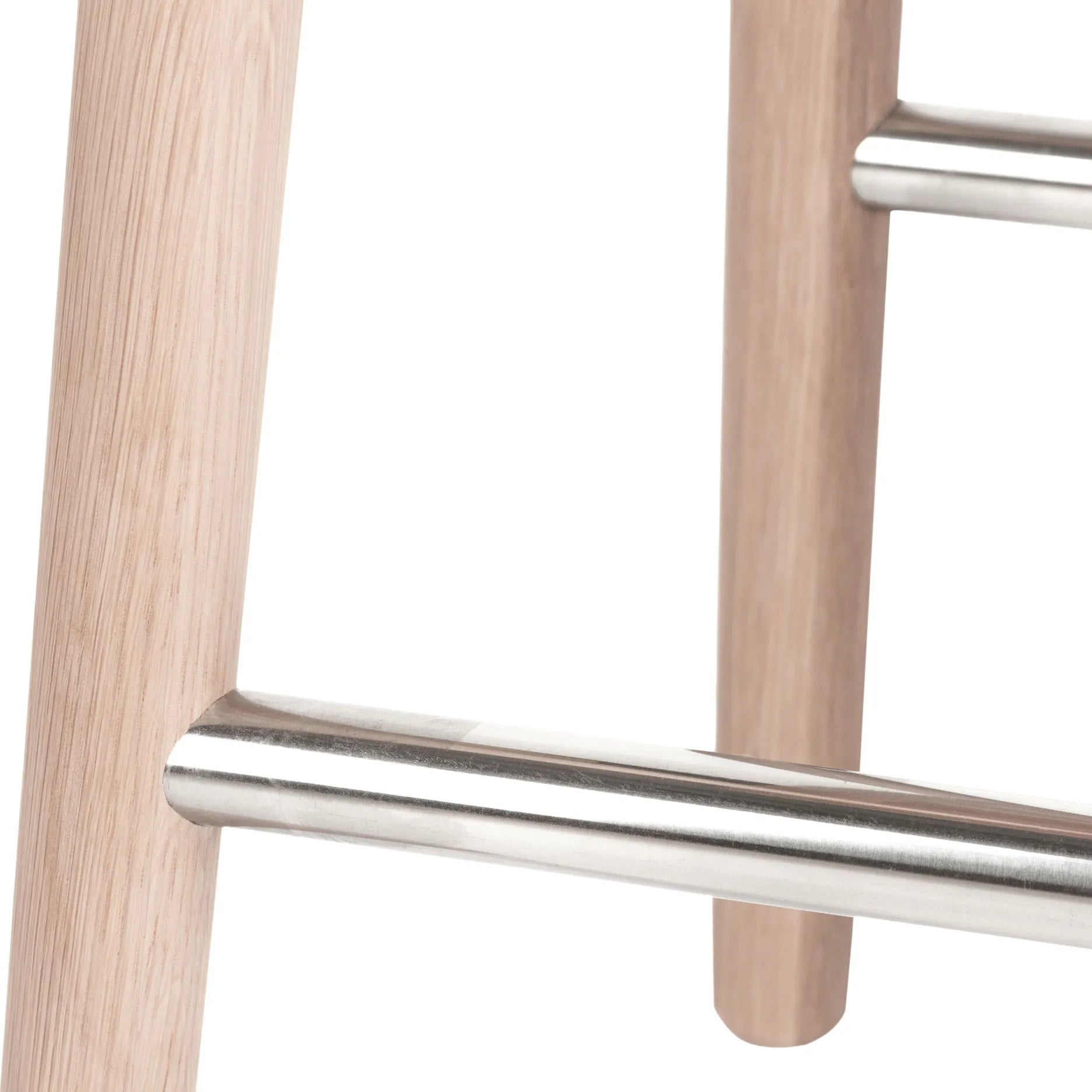 Wood II køkkenstol-hvidpigment FSC certificeret egetræ